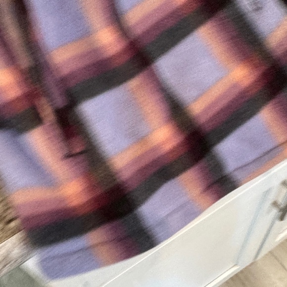 Plaid Sherpa-Lined Jacket - Picture 6 of 7